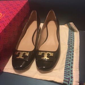 Tory Burch Patent Leather Flats